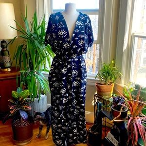 Black and White Eye Print Romper